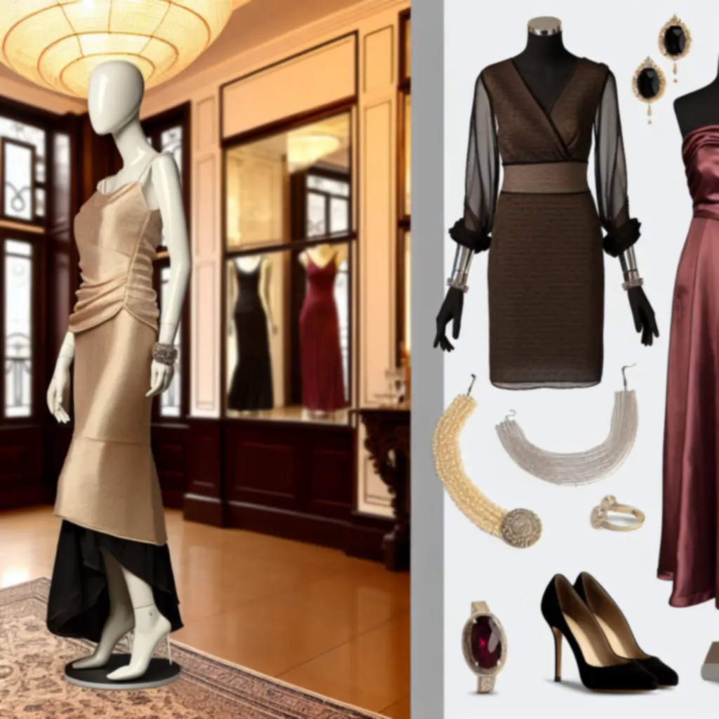 Wieczorowa stylizacja kobieca w eleganckim komplecie LadyModeo